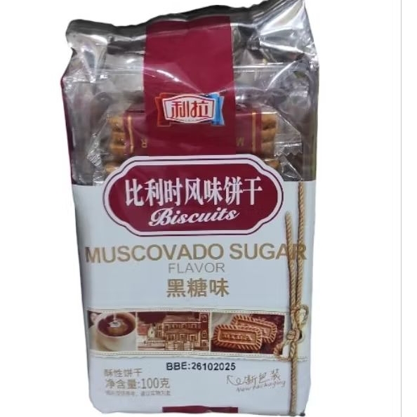 

LILA biscuit muscovado sugar 100gr ft