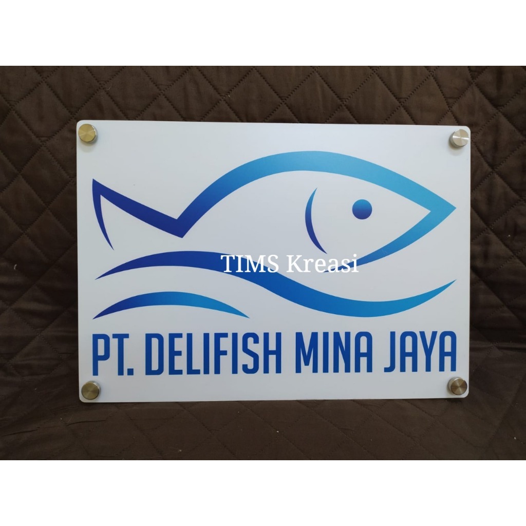 Signage Akrilik | Papan Nama PT | Papan Nama Usaha | Papan Akrilik | Plang Akrilik