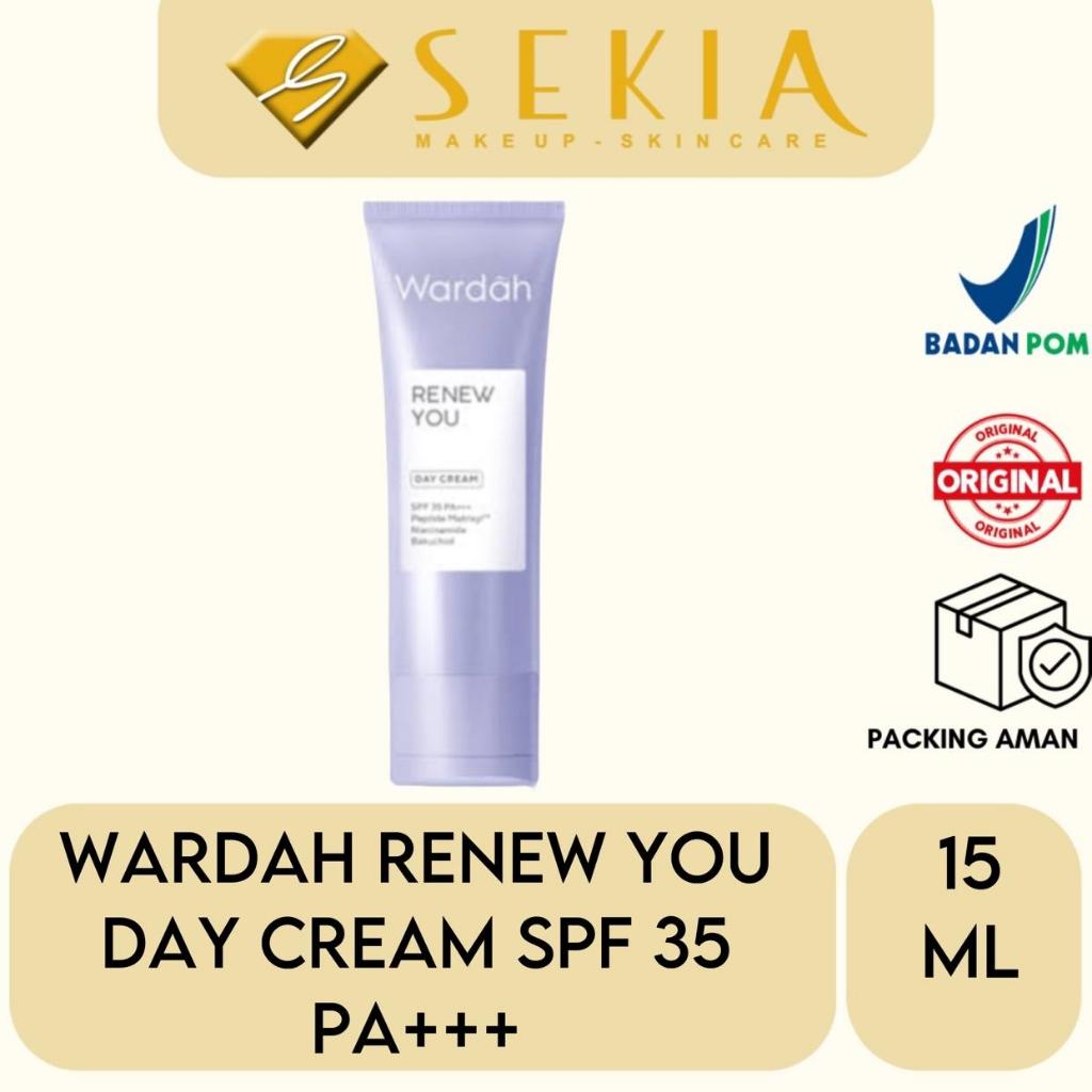 Wardah Renew Anti Aging Day Cream 15GR Tube / Wardah Anti Aging