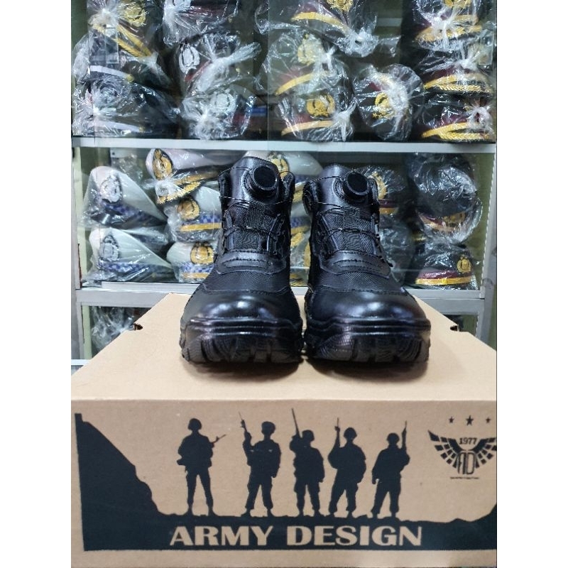 Sepatu Pdh Tactical Tali Putar Army Disgn | Sepatu Pdh Tali Putar | Sepatu Tali Putar