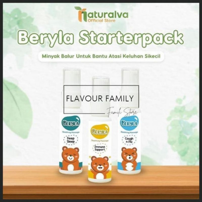 Beryla Baby & Kids Massage Oil