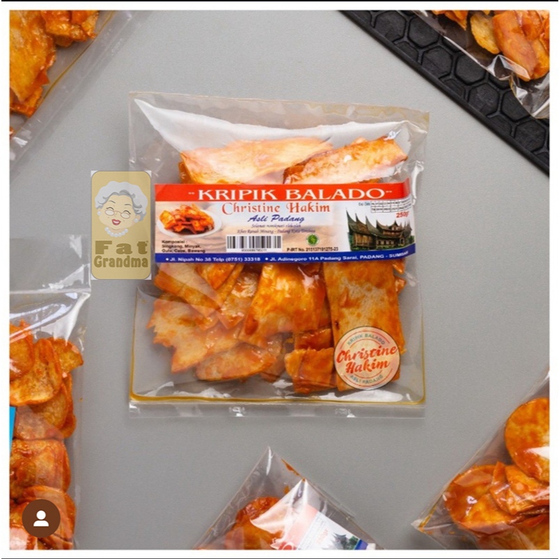 

Keripik Singkong Balado Christine Hakim 250g Keripik Sinjai Balado Christine Hakim