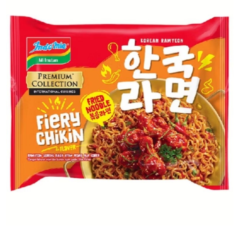 

Indomie Korean SeriesbFiery Chicken Ramyeon