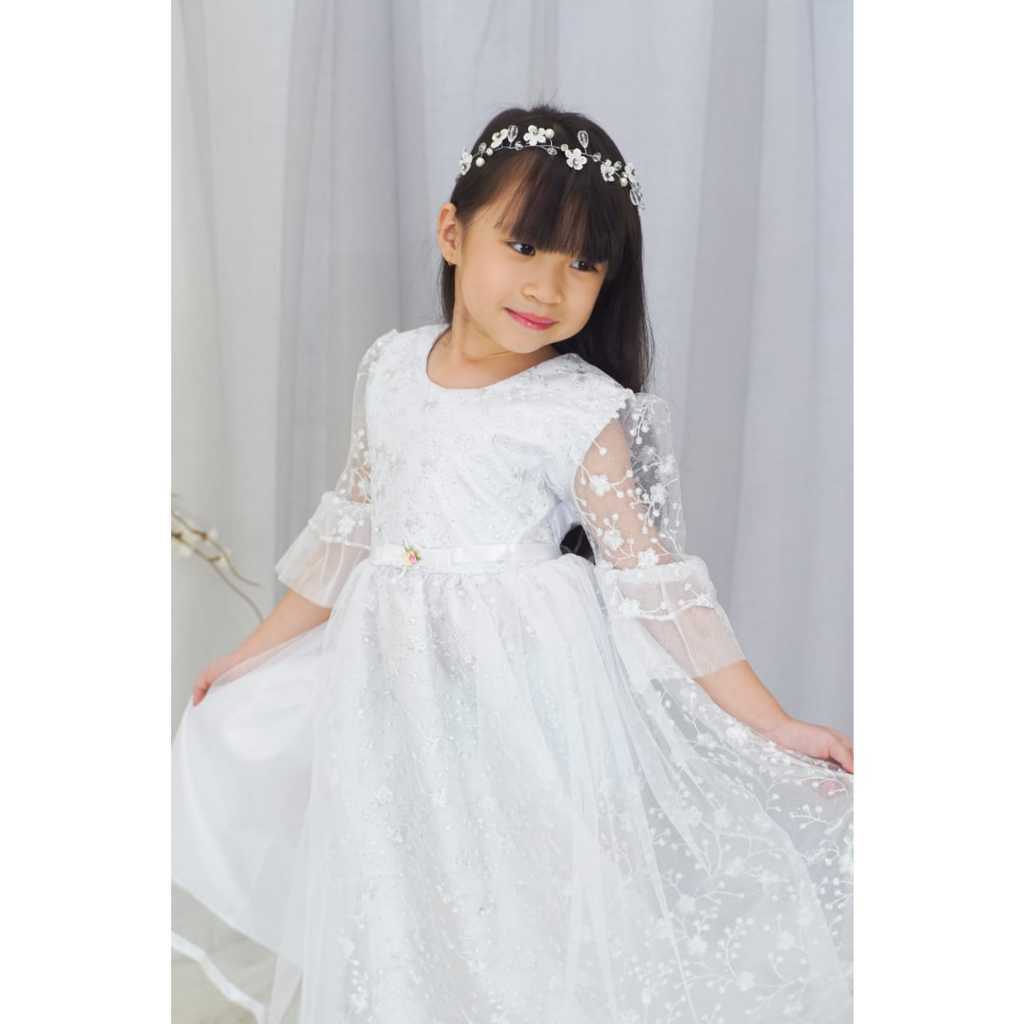 Gaun Drees Anakperempuan Mewah Anak Perempuan Pakaian Outfit Natalan Gaung Pesta Remaja Pakian Gerej