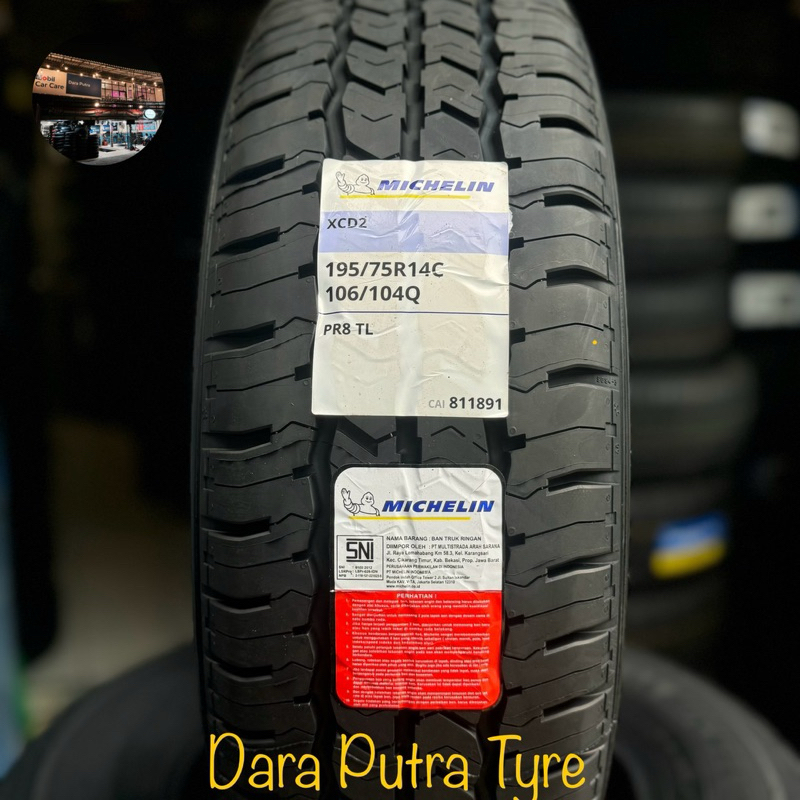 ban mobil 195 75 14 C michelin xcd2 Ban 195/75R14C Michelin XCD2 ( Muatan/ pick up )