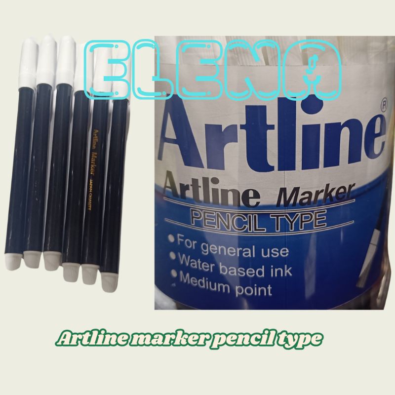 

spidol artline marker pencil type/spidol marker kecil(6pcs)