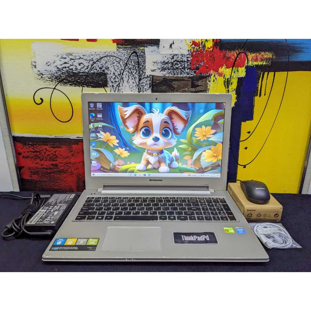 Laptop Gaming & Design Lenovo IdeaPad Z510 Core i7 4702MQ Nvidia GT 740M Backlight Mulus