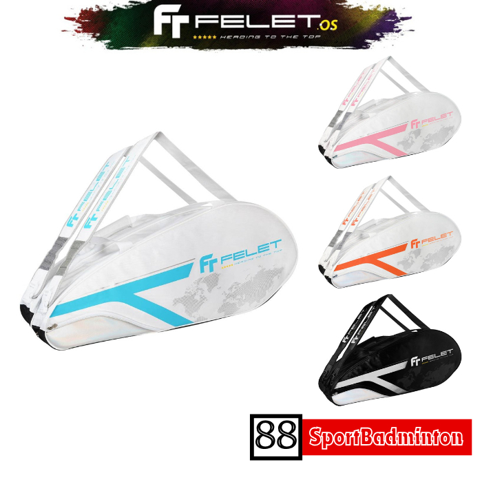 Felet TOURNAMENT PACK BAG With Thermal - Tas Badminton Original Felet