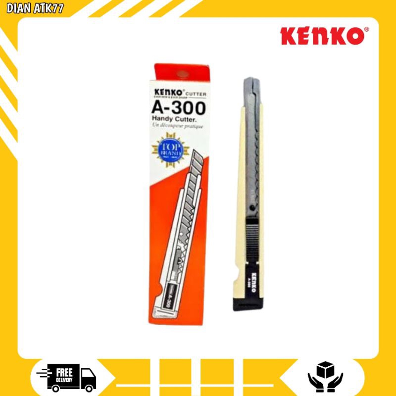 

Kater Kecil - Cutter Kenko A-300 Satuan Pcs