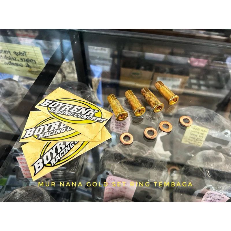 MUR NANAS GOLD M8 HEAD RXKING RXK RXZ RXS MUR HEAD NANAS GOLD FIZR SATRIA NINJA MUR BLOK HEAD MIO JU