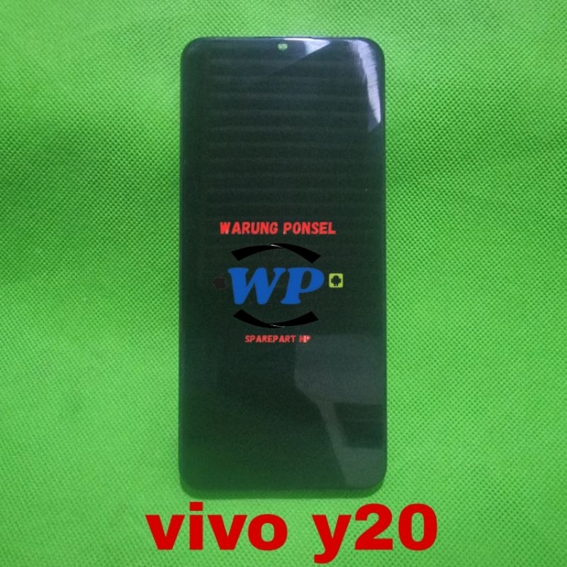 LCD PLUS FRAME VIVO Y20 KW COPOTAN MINUS SEPERTI FOTO GARANSI TES