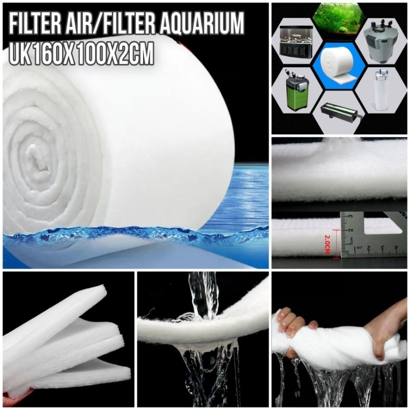 kapas filter air kapas filter akuarium filter aquarium kapas penyaring air