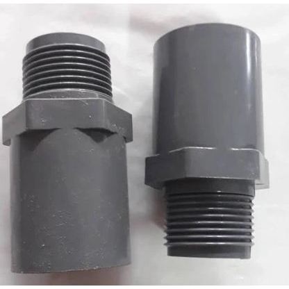 AT-090 Sok Drat Luar PVC 1/2 Inch