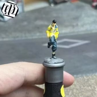 figure 1/64 cyberpunk style