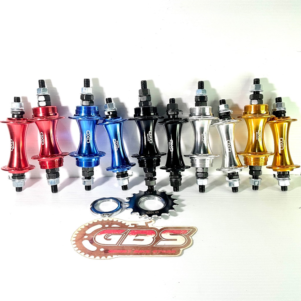 Hub Freehub Bearing Alloy OXO / Hub Freehub Fixie Bmx Doltrap Alloy OXO 17T 36 hole