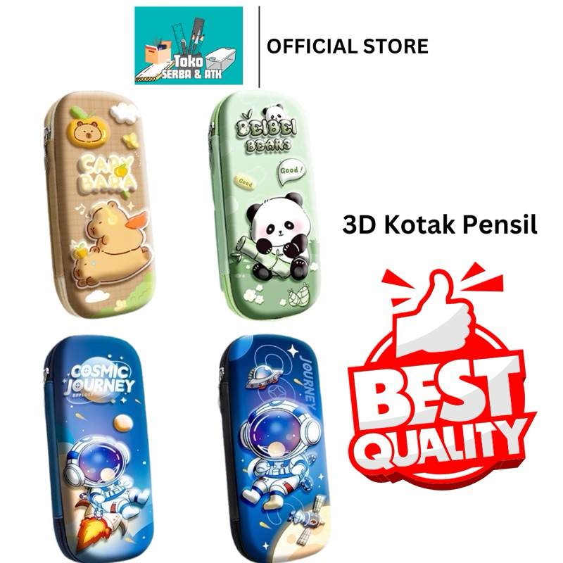 

SM HOME- KOTAK PENSIL PENCIL CASE 3D TIMBUL PREMIUM CUTE CEWE COWO