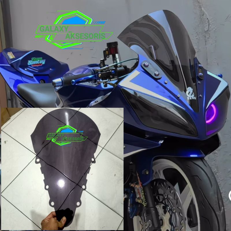 VISOR YAMAHA R15 V2 MODEL SUPER JENONG