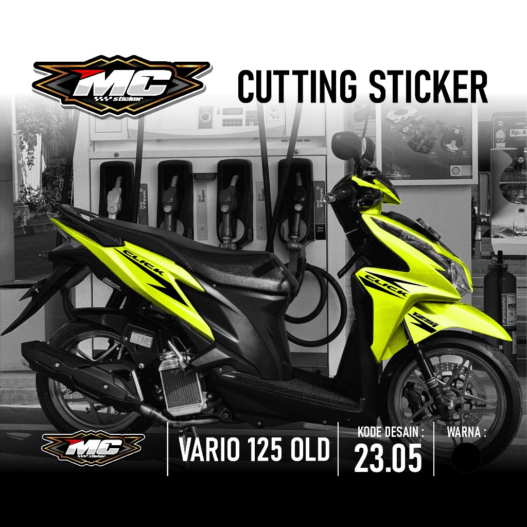 ( COD ) Cutting Sticker Striping Vario 125 Fi OLD 23.05 - Striping Variasi Vario 125 Old  Click 125 
