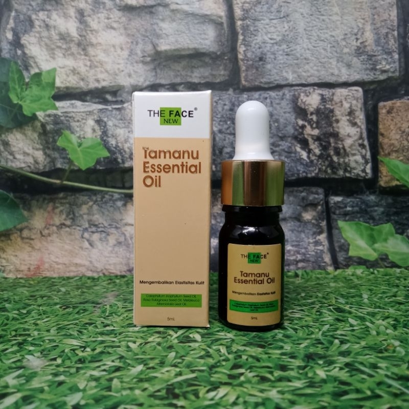 THE FACE Tamanu Essential Oil (5ml) Bpom - Serum Wajah