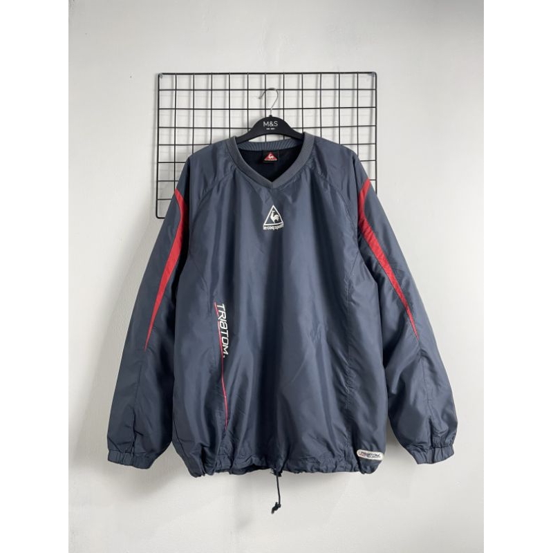 WINDBREAKER LE COQ SPORTIF SECOND ORIGINAL, BASEBALL LECOQ, JACKET CASUAL, JACKET VINTAGE, JACKET CO