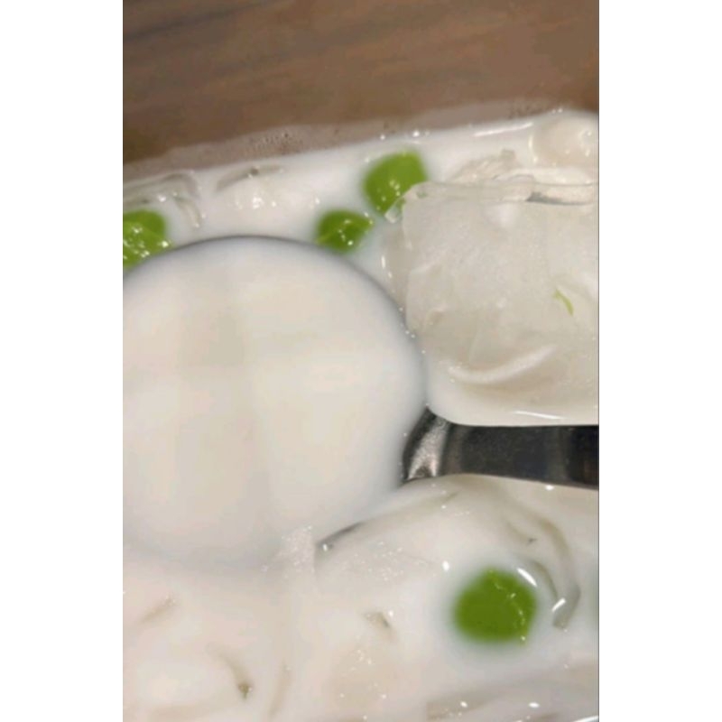 

Es Jelly Coconut Dessert Kelapa Muda Enak Puding Agar-Agar Segar Seger