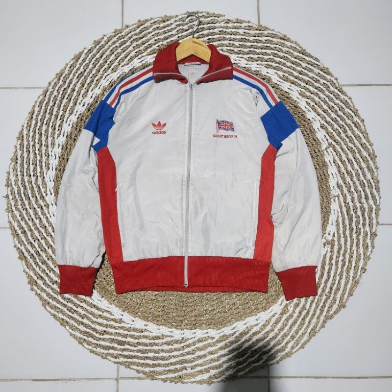 Tracktop Adidas Vintage | Tracktop Adidas Trifoil | Tracktop Adidas Trifoil Great Britain | Jakcet A