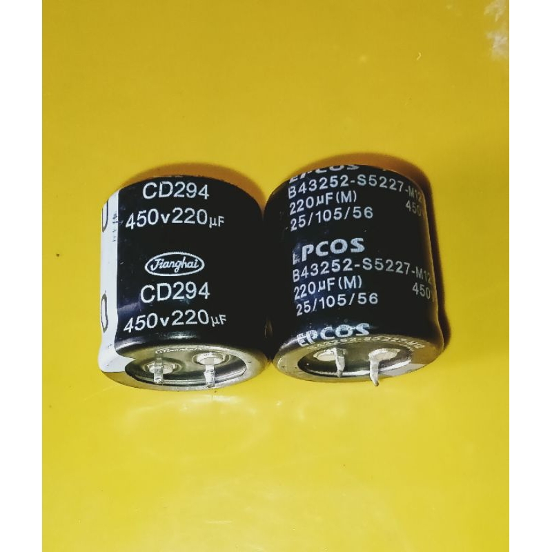 ELCO 450V 220UF BEKAS