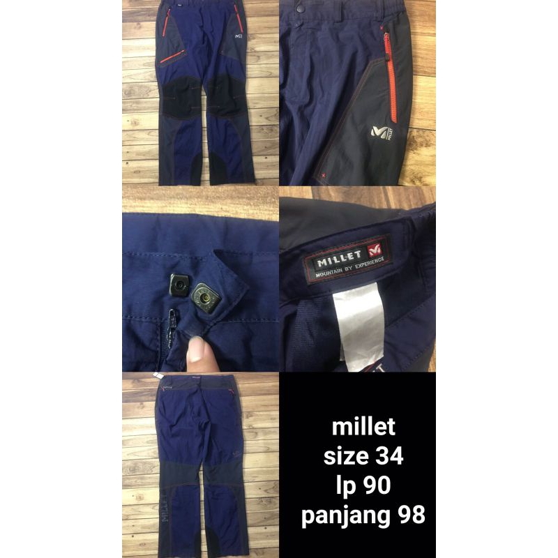 celana outdoor millet