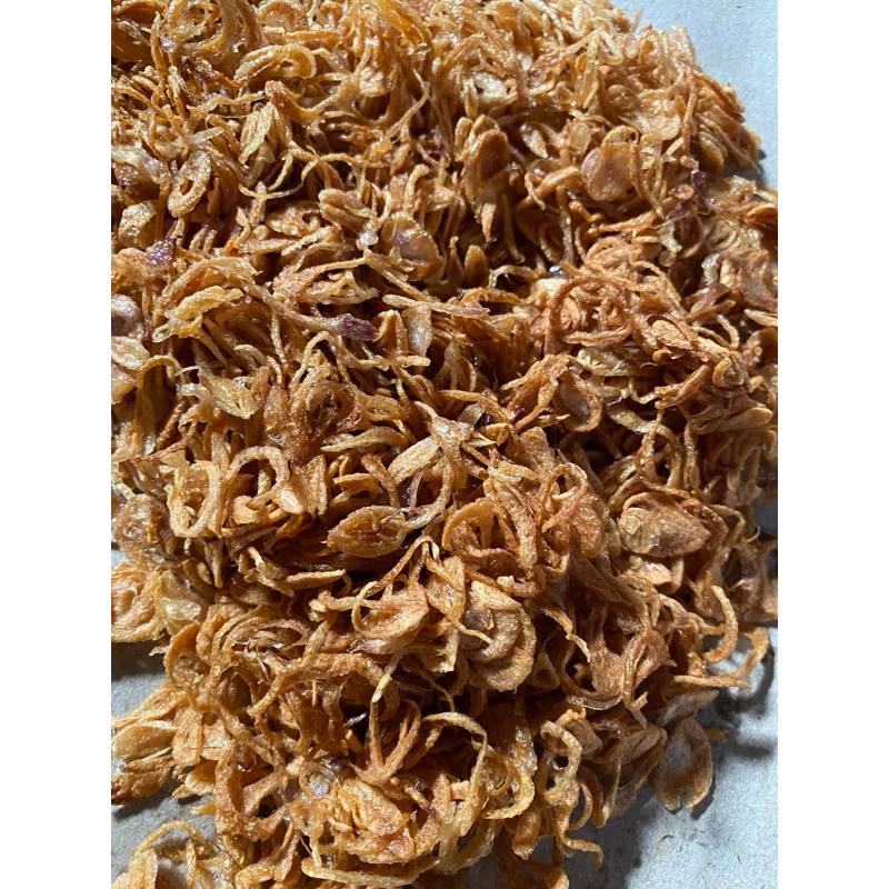 

Bawang Goreng Asli tanpa tepung