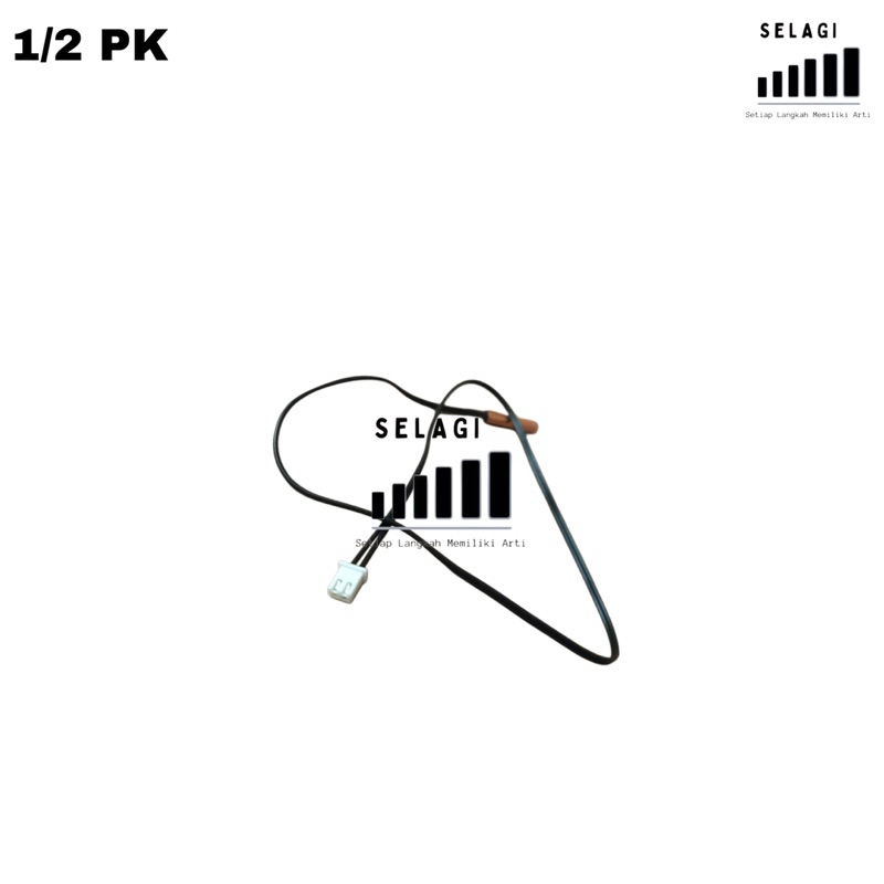Termis ac Denpoo 1/2 pk single sensor suhu ac Denpoo 1/2 pk thermistor ac Denpoo 1/2 Pk 4 kilo ohm s