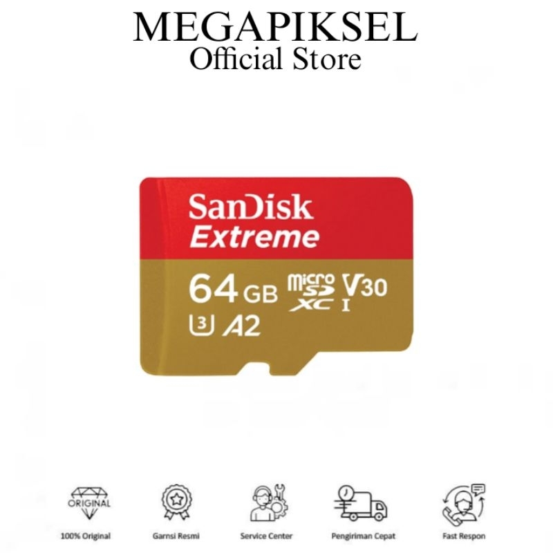 Sandisk Extreme MicroSDXC 64GB Class10
