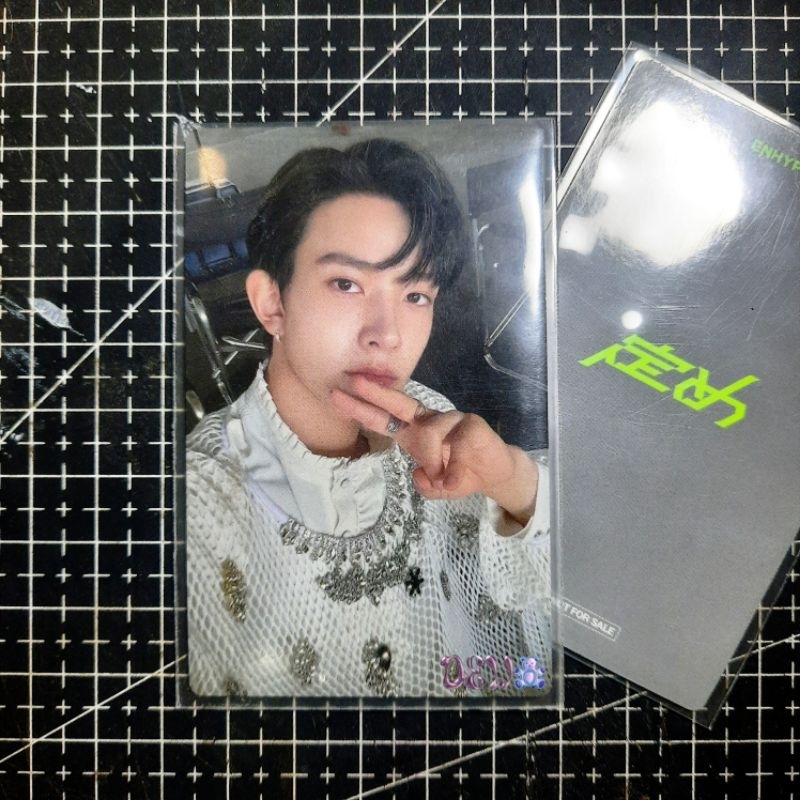 PC Heeseung Enhypen Album Sadame : Limited B (Heeseung Sadame, Heeseung pangeran) Photocard Official