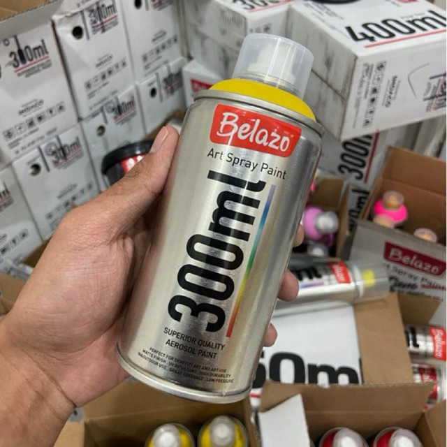BELAZO 300ML art spray paint, pilok graffiti cat graffiti mural bukan diton rhema titans pylox ARTMO