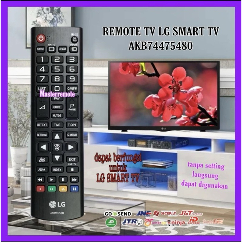 REMOT REMOTE TV LG SMART TV AKB74475480 ORIGINAL