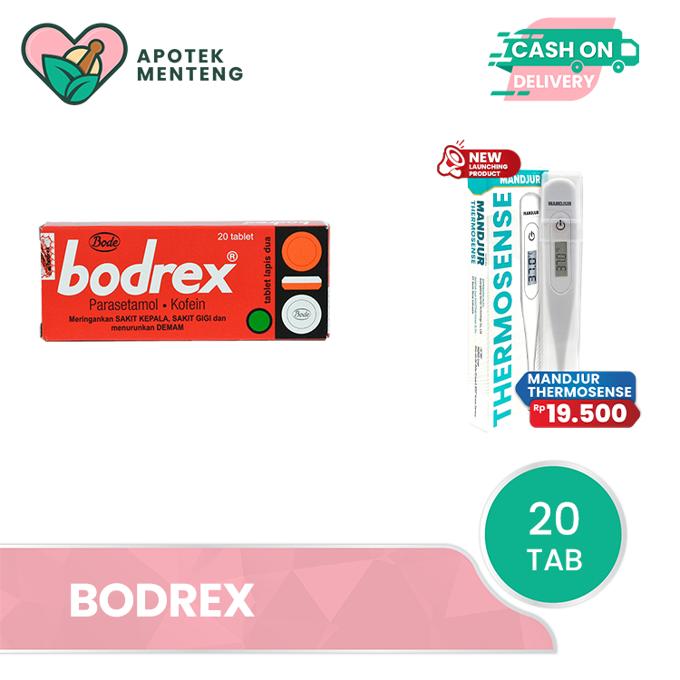 Bodrex - Obat Sakit Kepala, Sakit Gigi, dan Demam