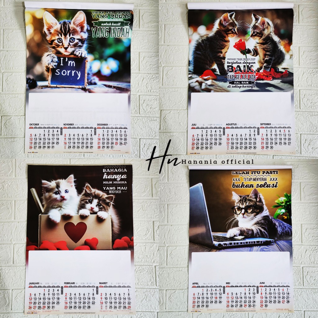 

KALENDER DINDING 4 LEMBAR TAHUN 2025 / KALENDER TERBARU 2025
