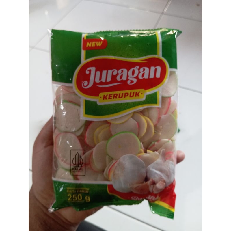 

kerupuk bawang seblak mentah 250 gram murah meriah asli Pekalongan