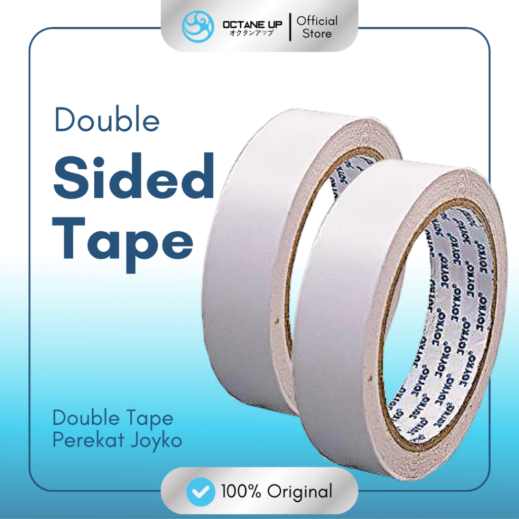 

Double Tape Perekat 2 Sisi Joyko Premium Octane Up