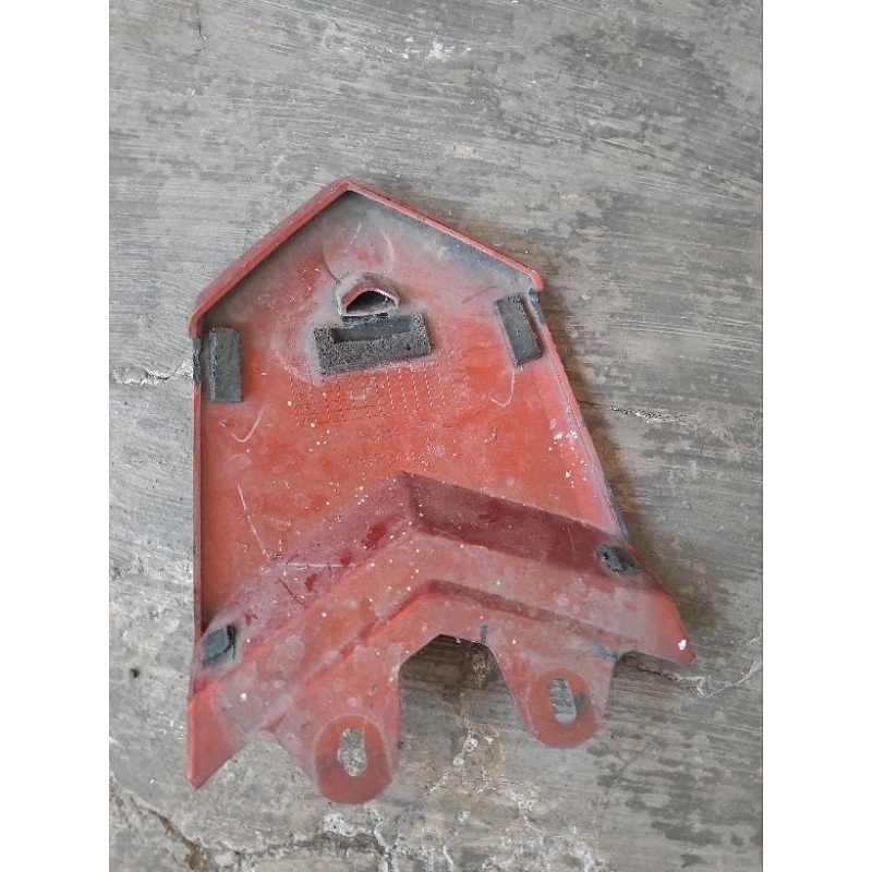 part body cover legshield tutup aki dek belakang yamaha vixion nvl vixion kepiting