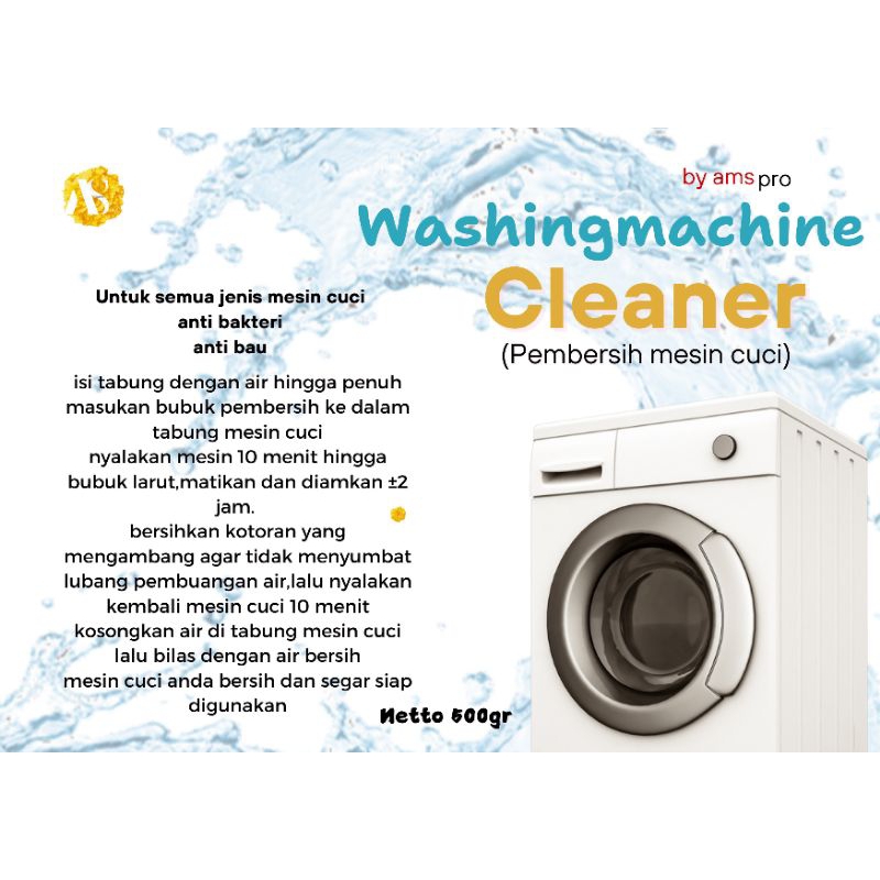 PEMBERSIH TABUNG MESIN CUCI