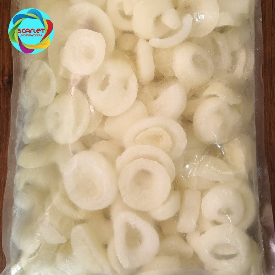 

Frozen Onion Slices Bawang Bombay Bombai Iris Beku 1 kg