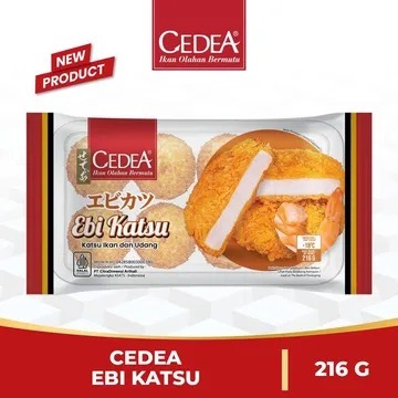 

Cedea Ebi Katsu 216 gr Katsu Ikan dan Udang