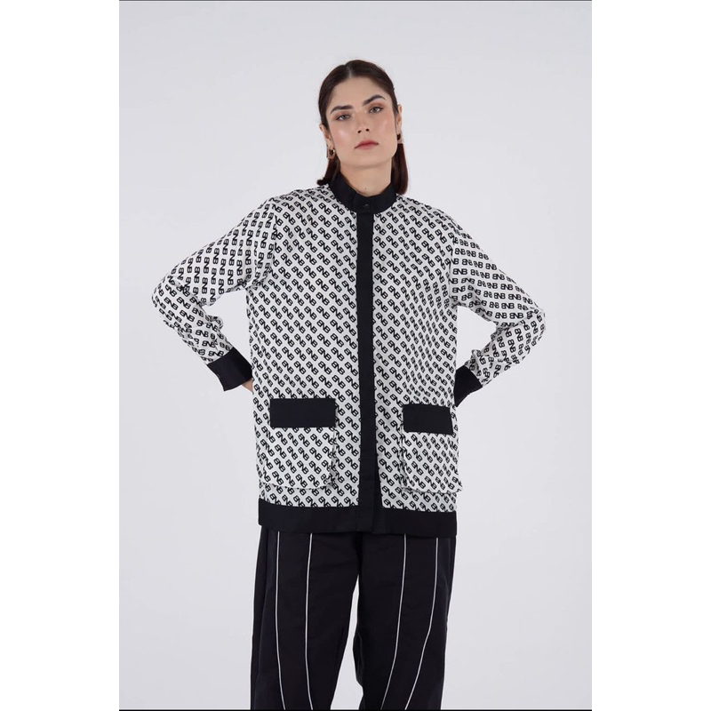 BNB Dixon Top Broken White L Preloved