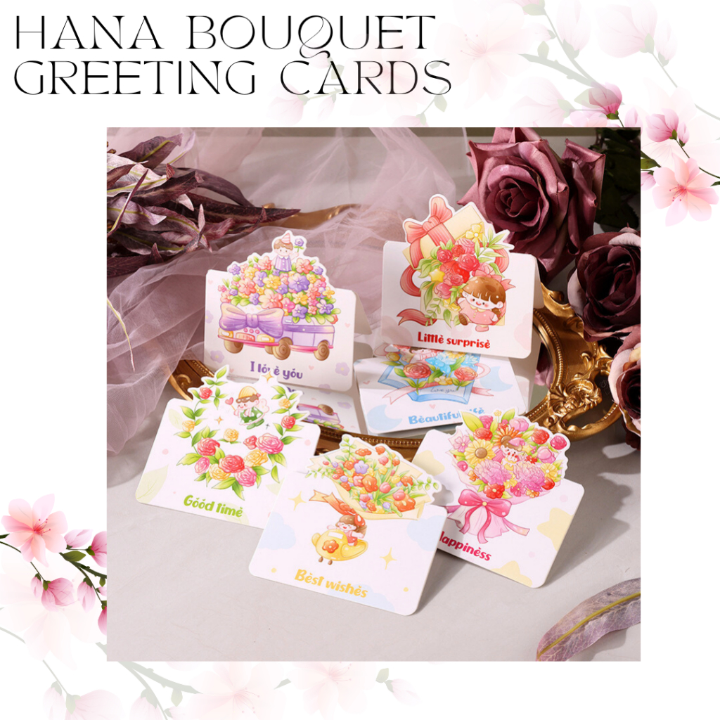 

Hana Bouquet Greeting Cards