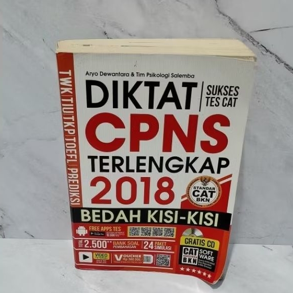 Preloved Buku Latihan Soal CPNS Bekas Second