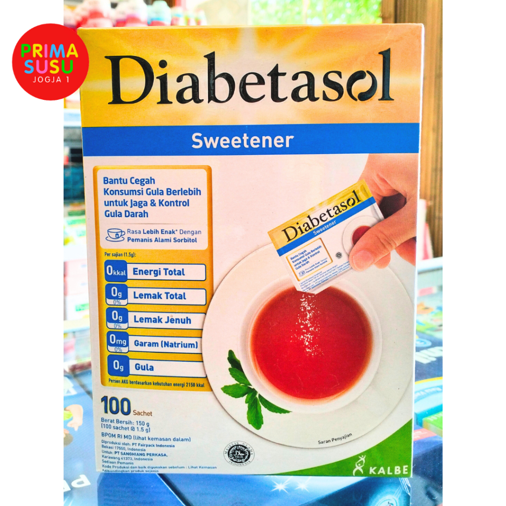 

Diabetasol Sweetener 100 Sachets 150gr