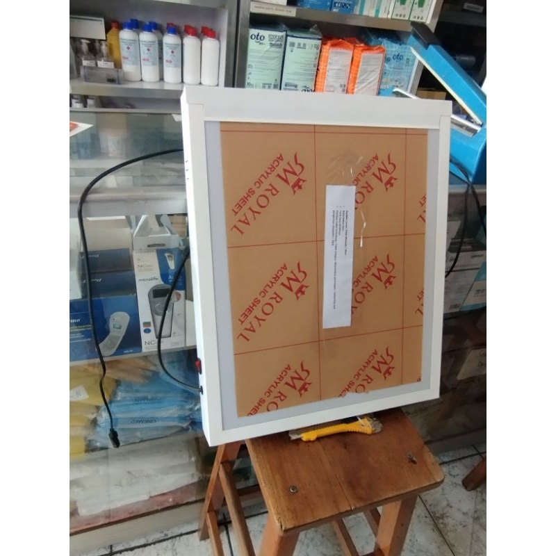 

lampu baca ronsen/ rotogen/x_tray viwer singgel