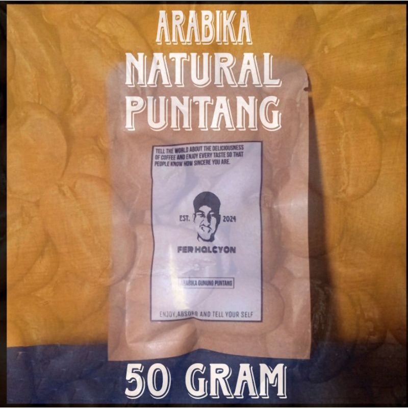 

KOPI ARABIKA NATURAL PUNTANG 50 GRAM - ARABICA