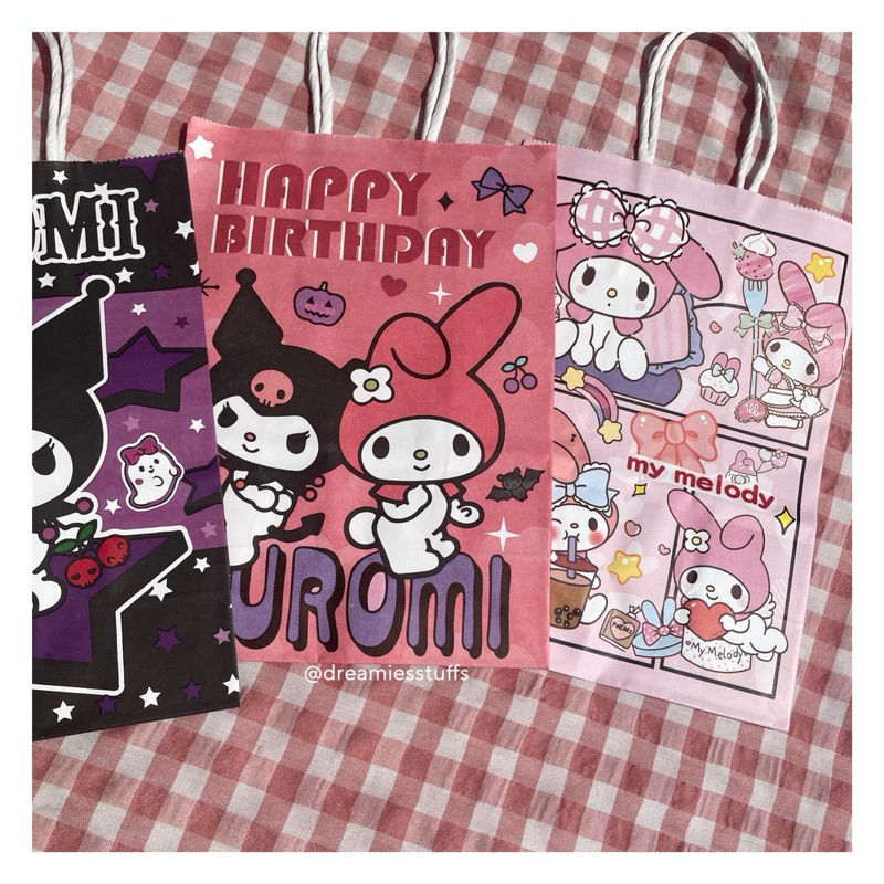 

(Dream) Cute Sanrio mini paperbag by Dreamiesstuffs