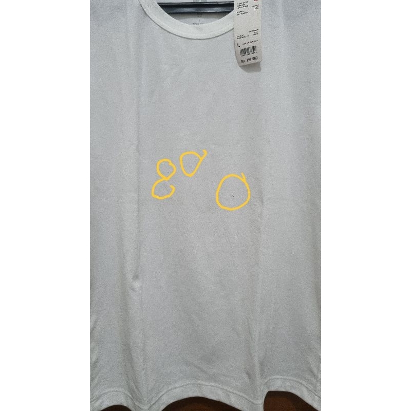 T-Shirt Dry Ex Uniqlo Size L